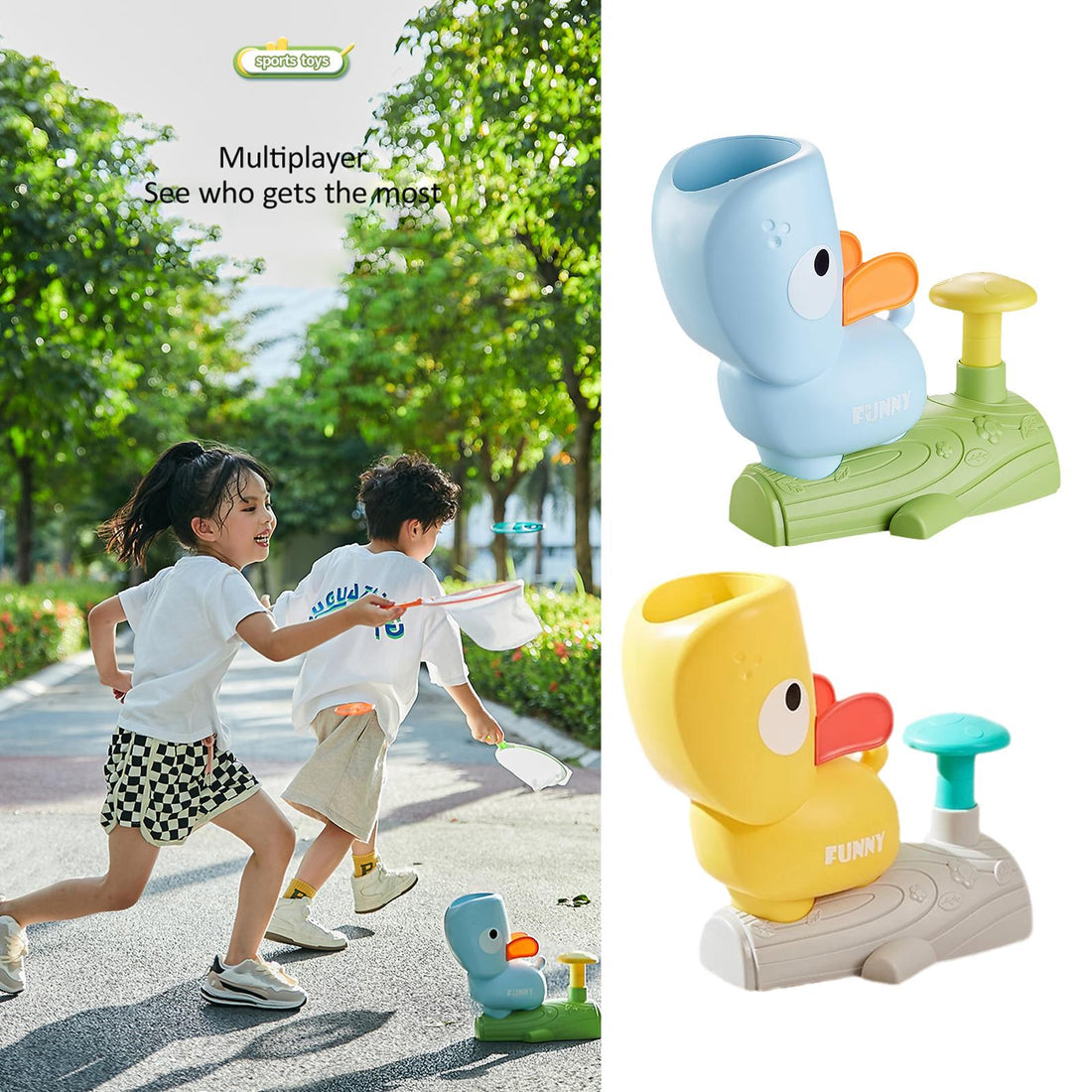 SkySpin - Flying Disc Launcher for Active Outdoor Play
