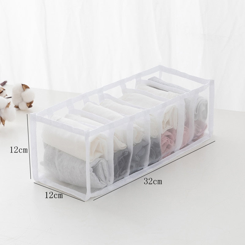 UnderEase Organizer - Drawer Storage Boxes for Underwear and Socks