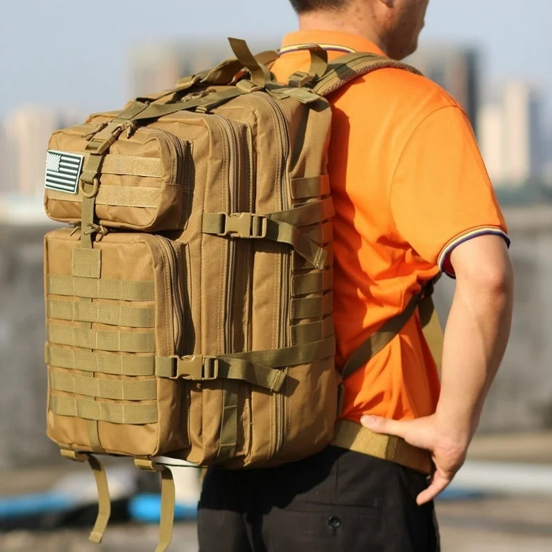 TrailMaster Backpack - Waterproof Tactical Backpack for Outdoor Adventures