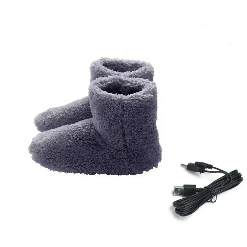 PillowStep Heated Slippers - Winter Warmth