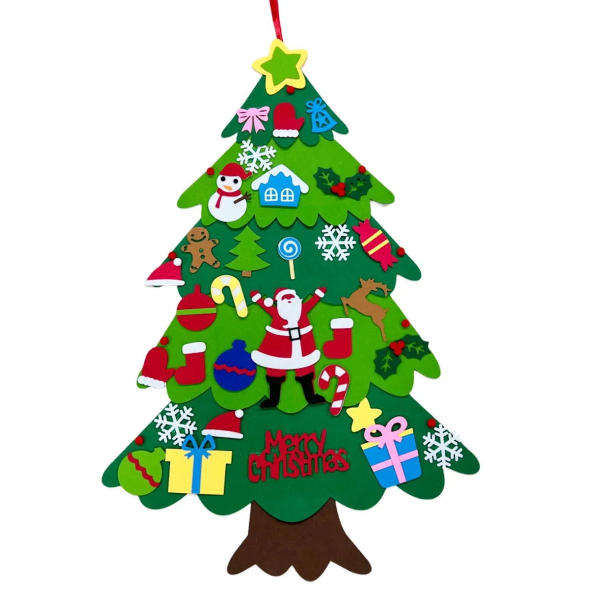 Felt Christmas Tree - Creative Kids Holiday Craft Set