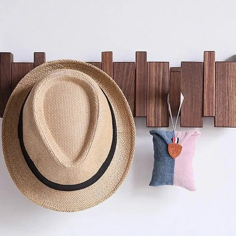 HarmonyHook - Adjustable Wooden Wall Rack