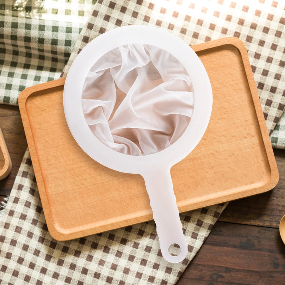 PureFlow Sieve - Fine Mesh Strainer for Nut Milk, Juice and Kefir
