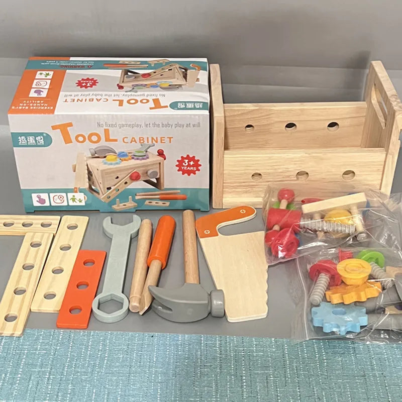 BuildMaster Set - Wooden Kids Tool Kit