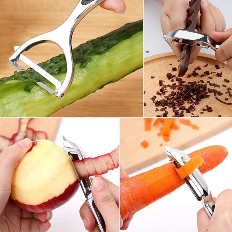 SwiftPeel - Stainless Steel Vegetable Peeler for Speed and Precision