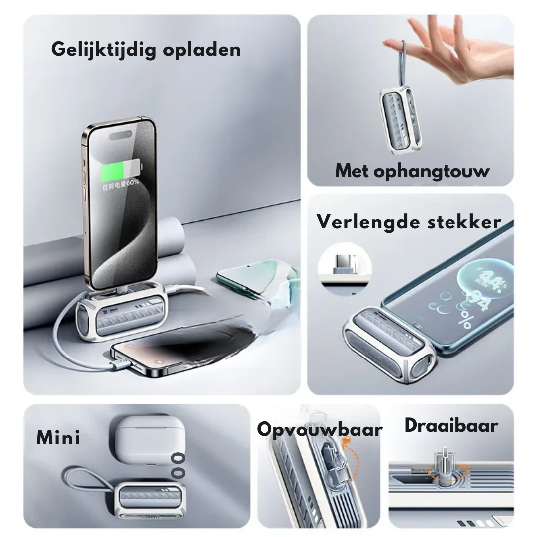 CompactCharge - Portable Power Bank
