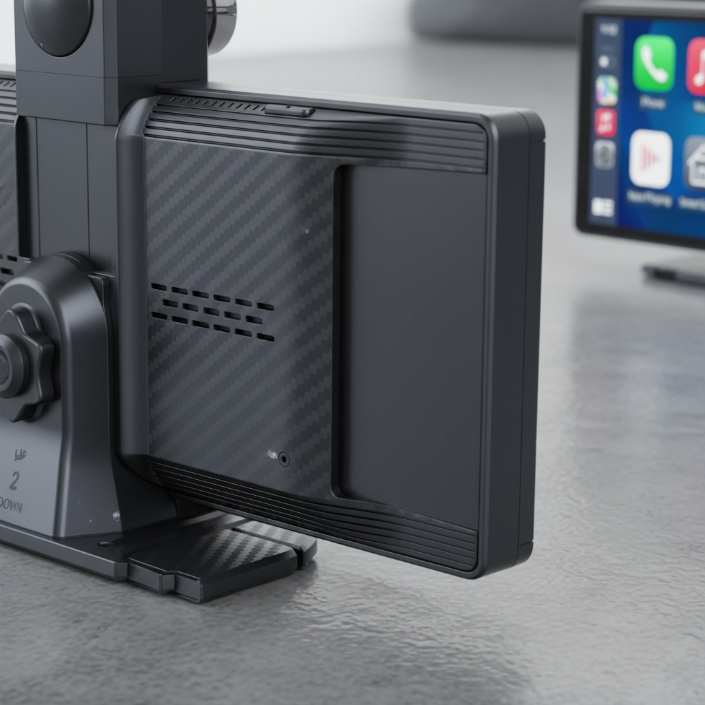 SmartDasho | Apple CarPlay Screen with 4K Dashcam & Waterproof Camera | Safe Driving Solution for All Vehicles 2