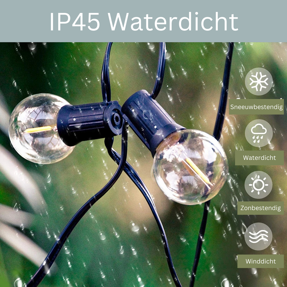 OutdoorGlow - LED Garden String Lights