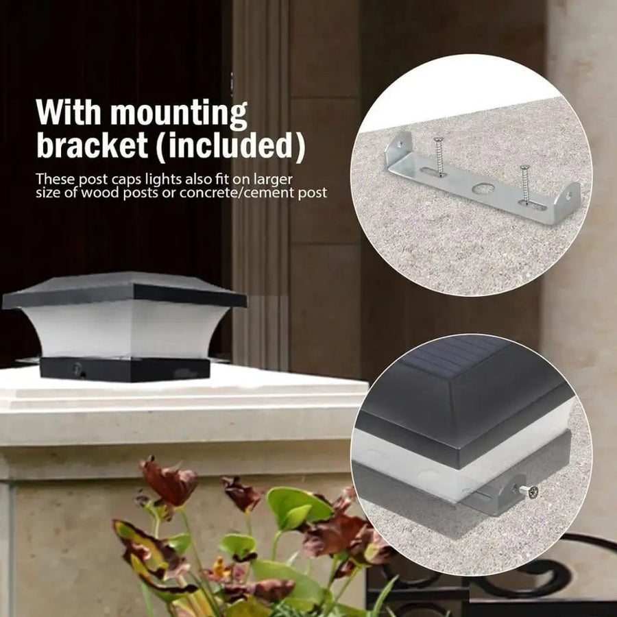 Solinova Modern Solar LED Outdoor Lamp