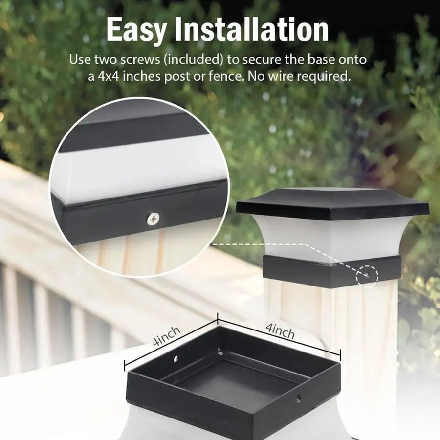 Solinova Modern Solar LED Outdoor Lamp