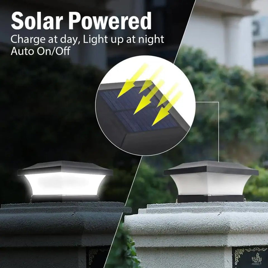Solinova Modern Solar LED Outdoor Lamp