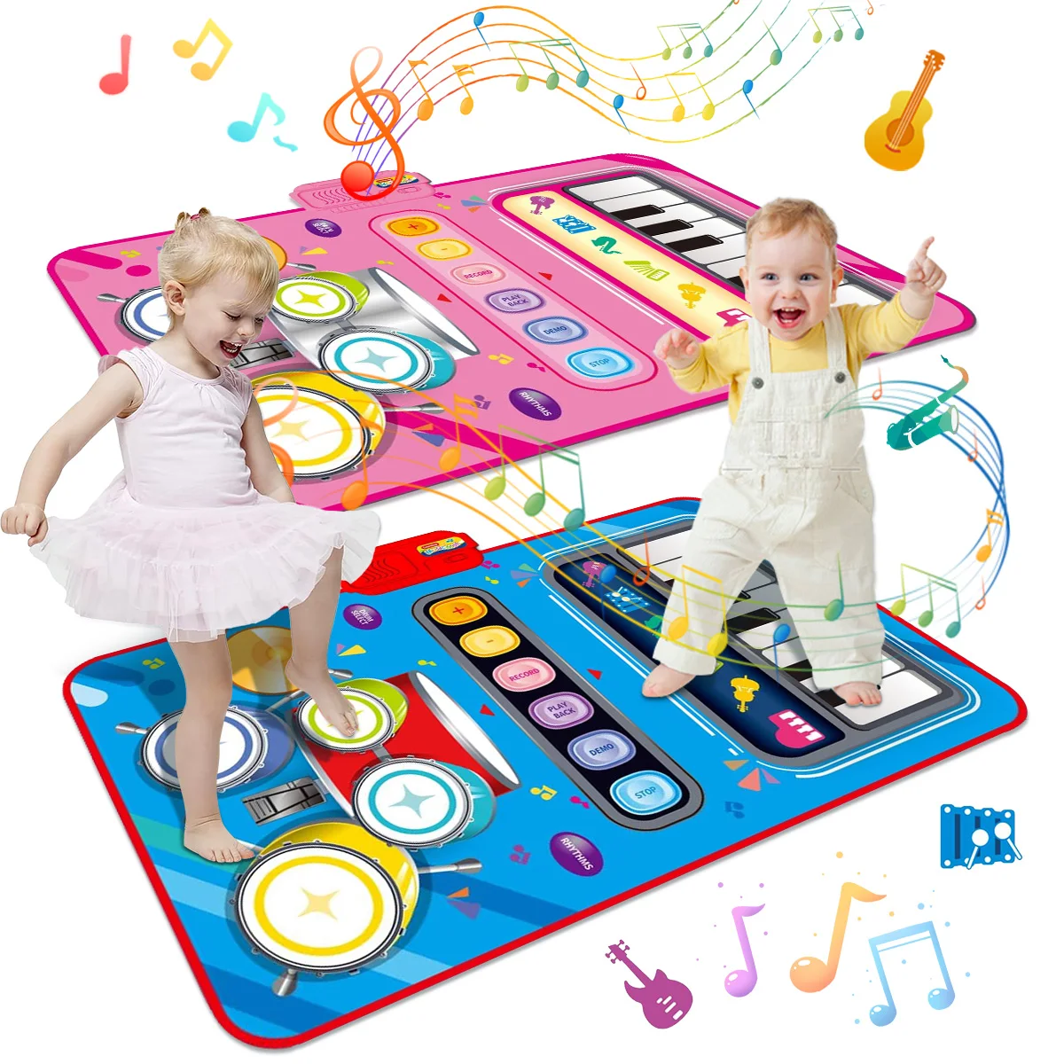 SoundPlay | Interactive Musical Play Mat with 5 Instruments | Portable Design for Creative Play 0