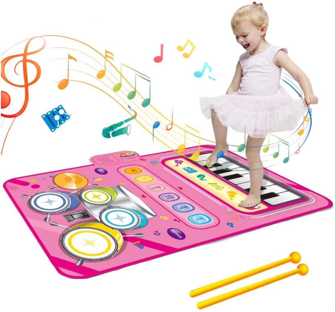 SoundPlay | Interactive Musical Play Mat with 5 Instruments | Portable Design for Creative Play 6