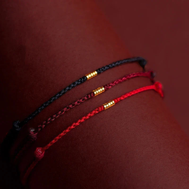Spiritual Collection | Handmade Bracelet with Tibetan Blessing | Adjustable Fit for Inner Peace 1