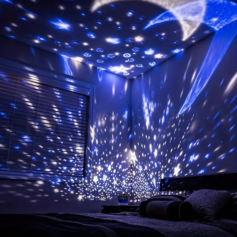 Starry Night | Rechargeable Night Light with Multiple Projection Modes | Soothing Ambiance for Relaxing Bedtime 5