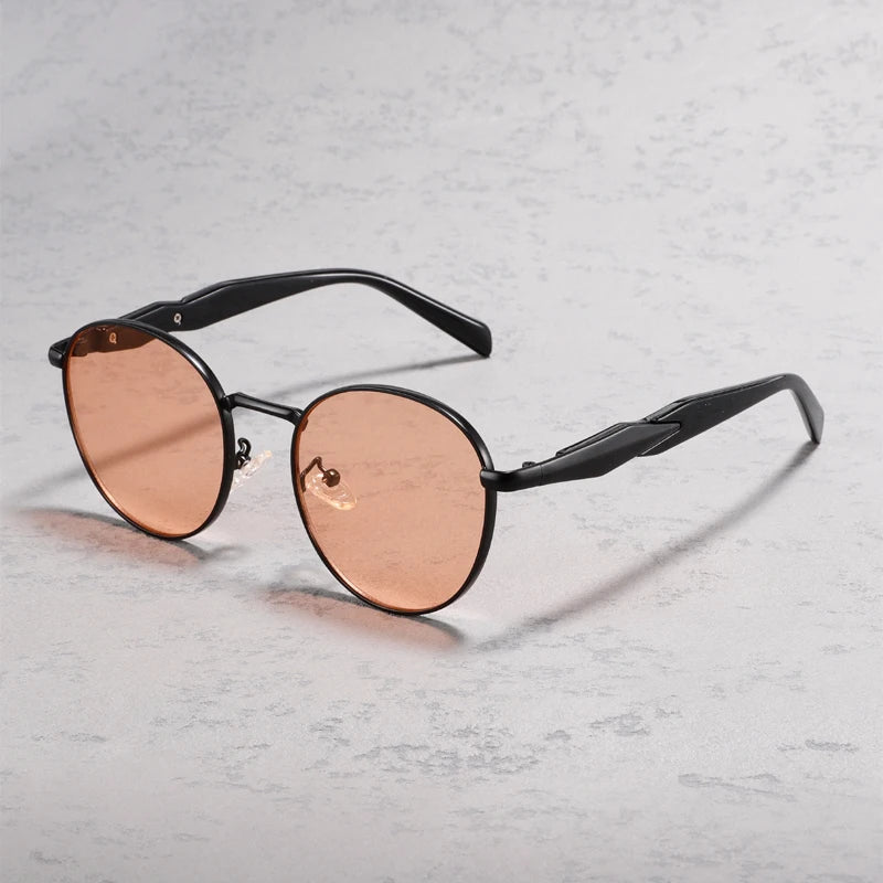 Stylish Premium Metal Alloy Sunglasses - UV Protection with Anti-Reflective Lenses for Elegant Everyday Wear 2