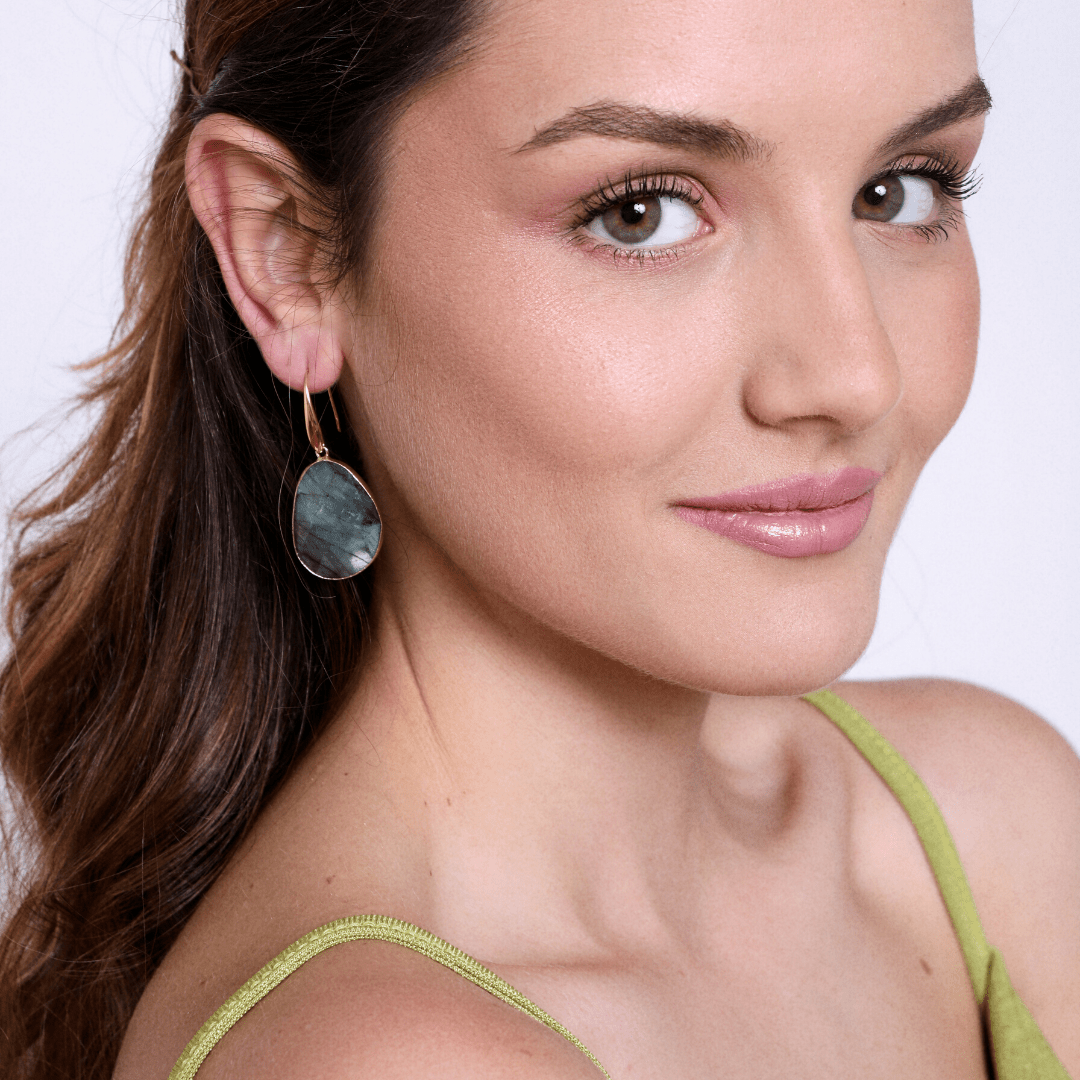 Labradorite Dream Drop Earrings