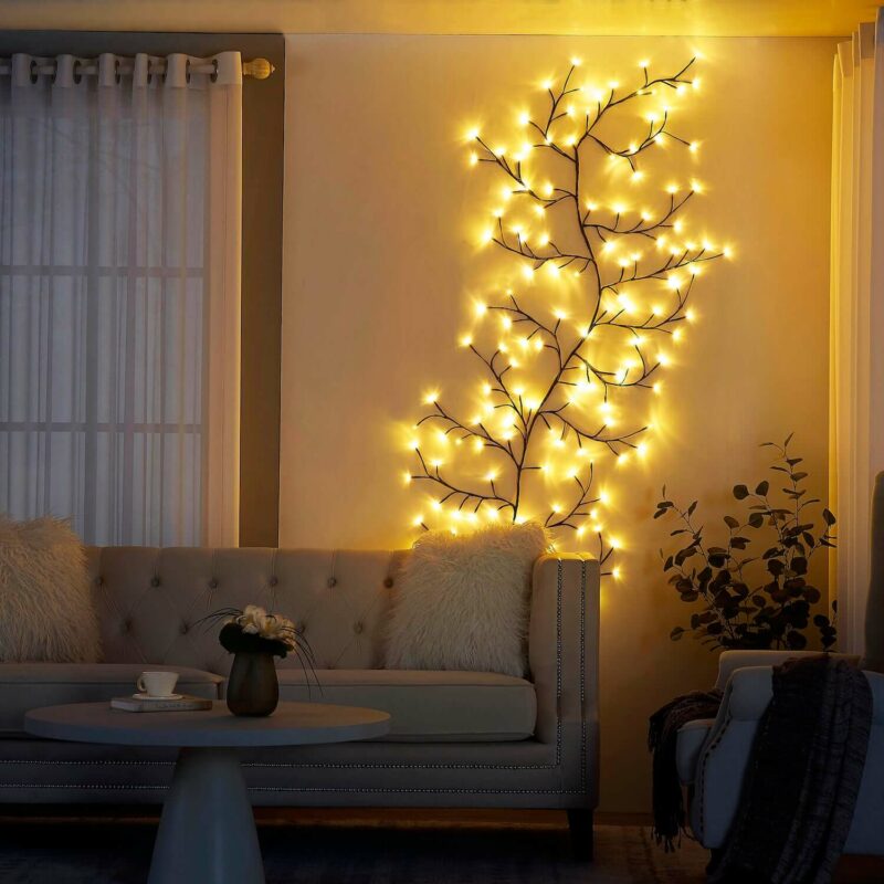 GlowTree – Elegant LED Lighted Tree Decoration | Sparkling Ambience