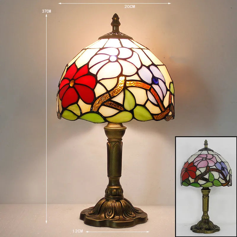 Luminara Éclat Tiffany Table Lamp - Desk Light