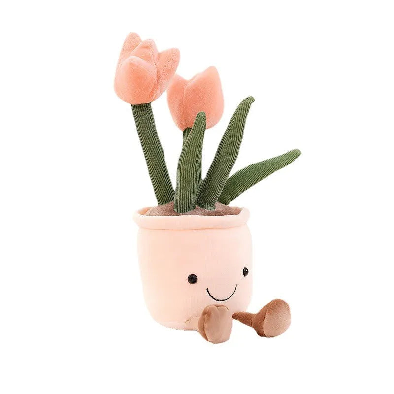 BloomBuddy Cute Flower Plush Toy for Kids