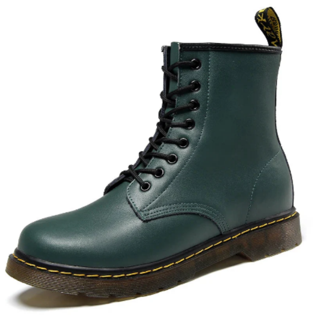 Unisex Winter Black Ankle Boots - Cozy Lace-Up Footwear for Cold Weather 5