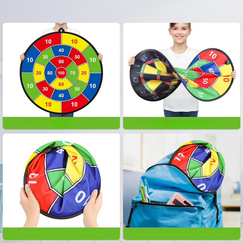 PlayTarget Kids Dartboard with Sticky Darts
