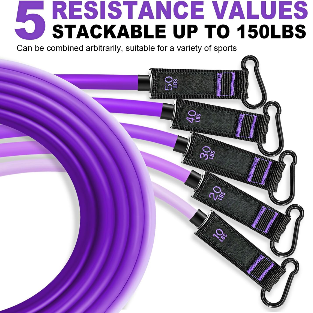 PowerFlex - Full Body Resistance Bands Set