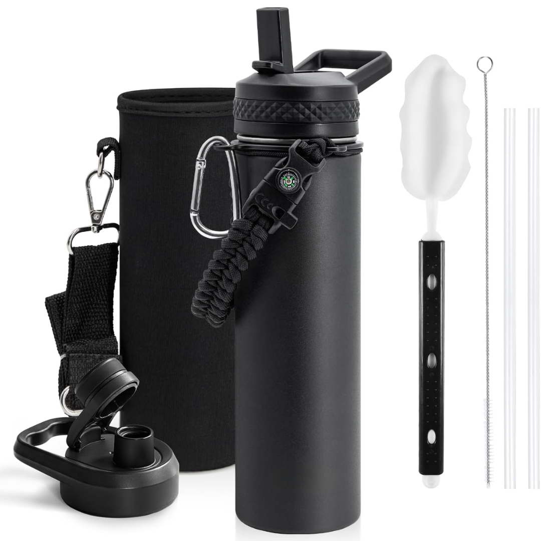 HydraPure - Insulated Bottle with Paracord Handle