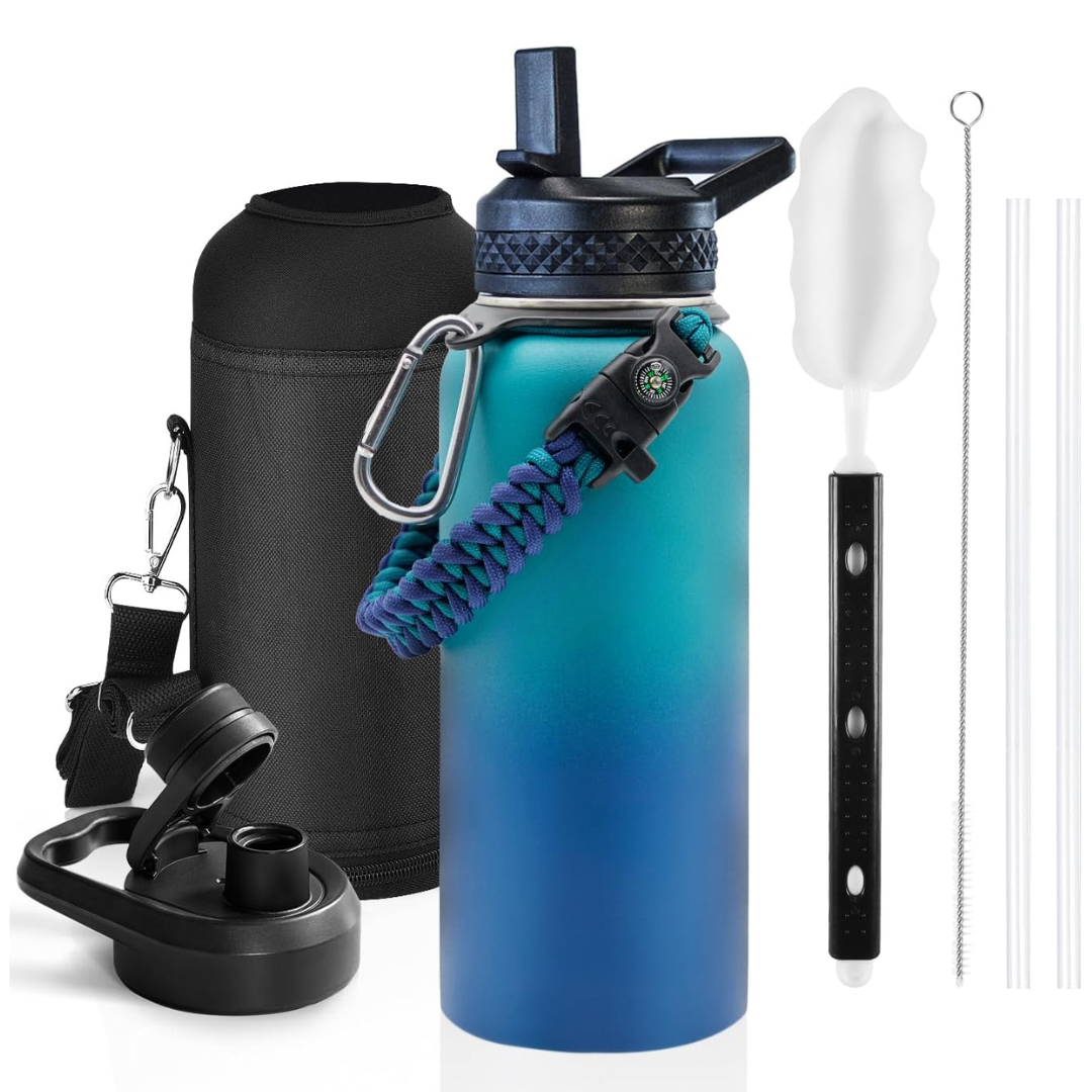 HydraPure - Insulated Bottle with Paracord Handle