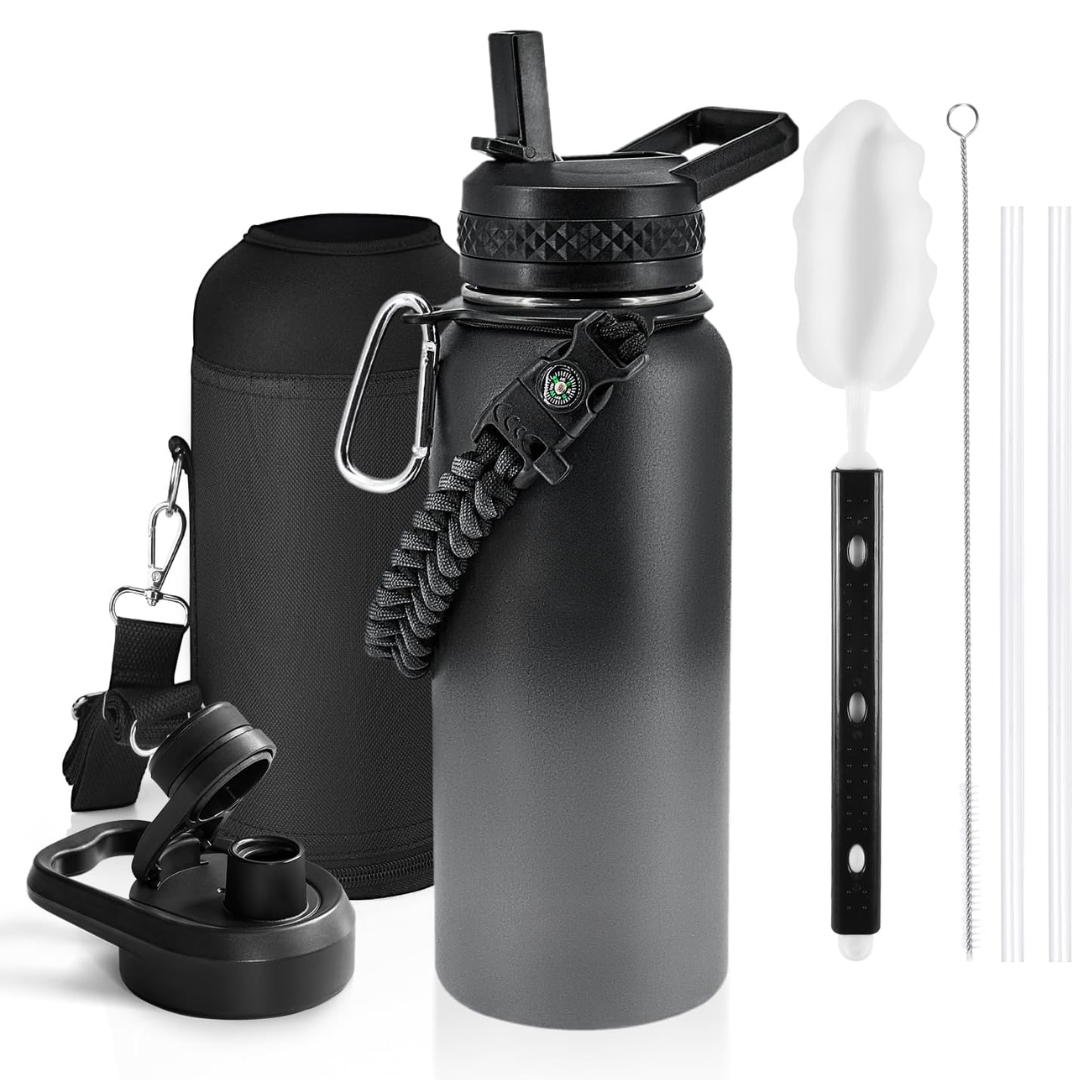 HydraPure - Insulated Bottle with Paracord Handle