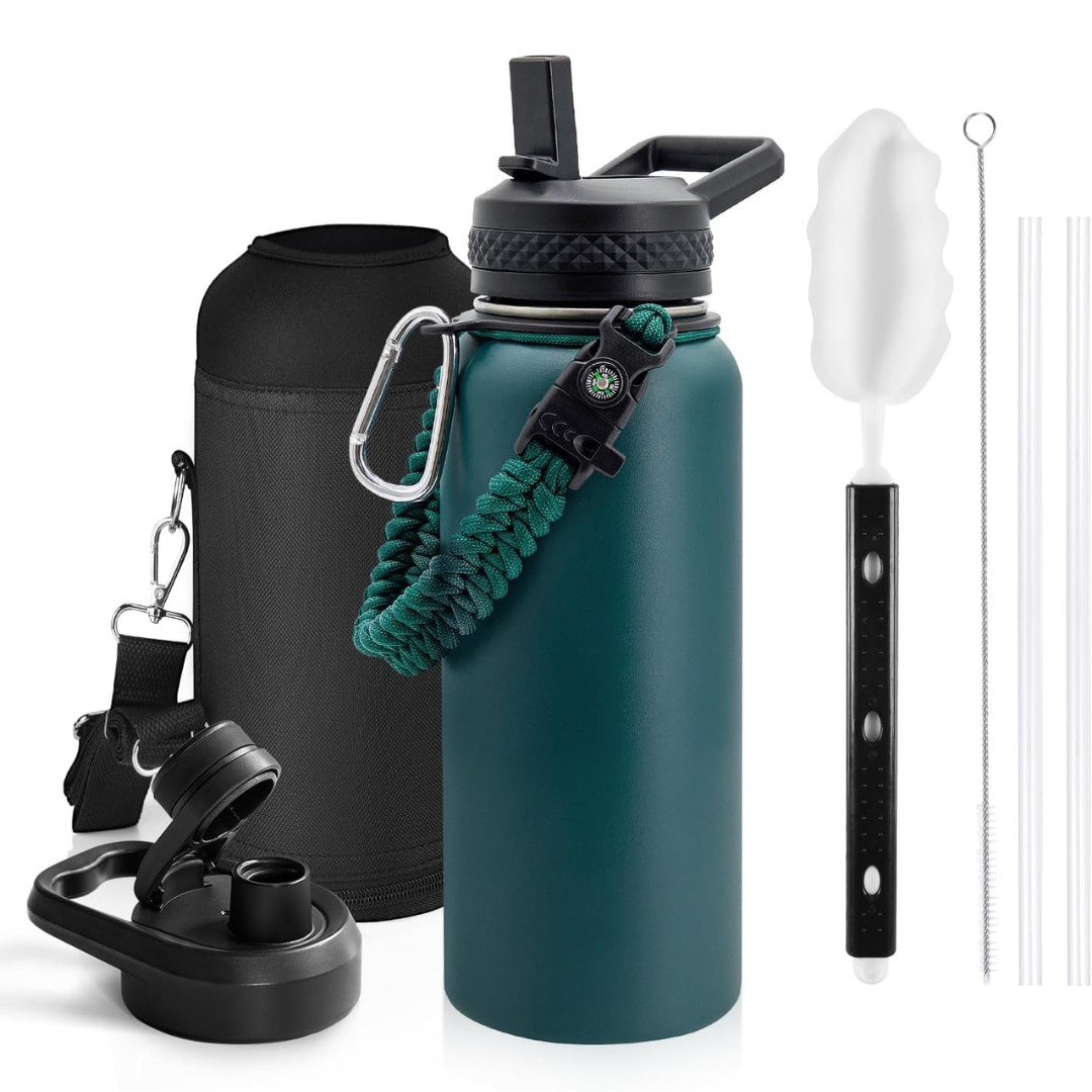 HydraPure - Insulated Bottle with Paracord Handle