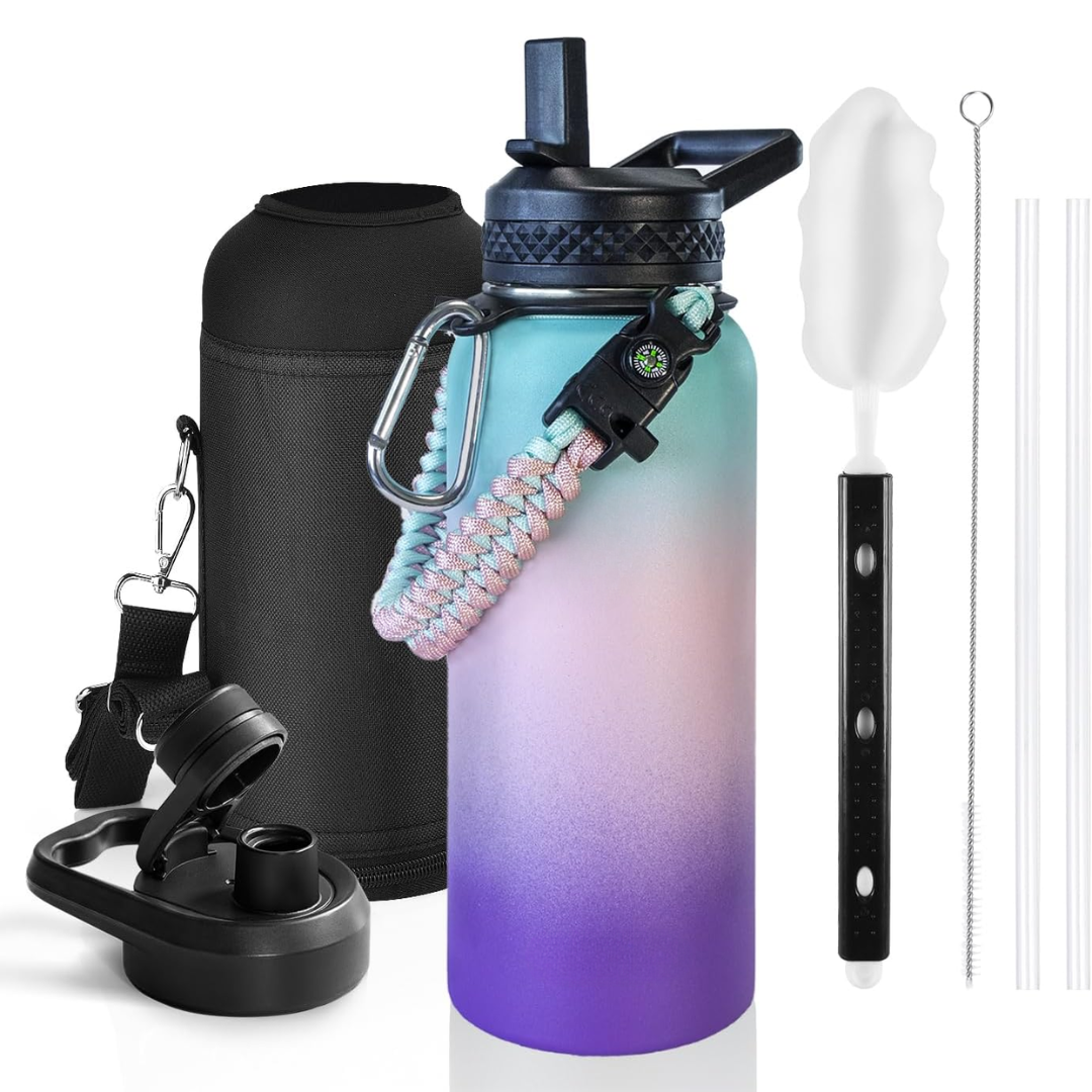 HydraPure - Insulated Bottle with Paracord Handle