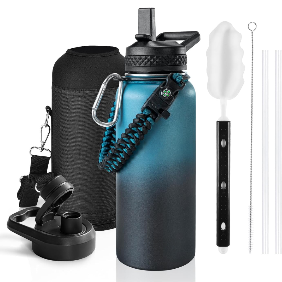 HydraPure - Insulated Bottle with Paracord Handle