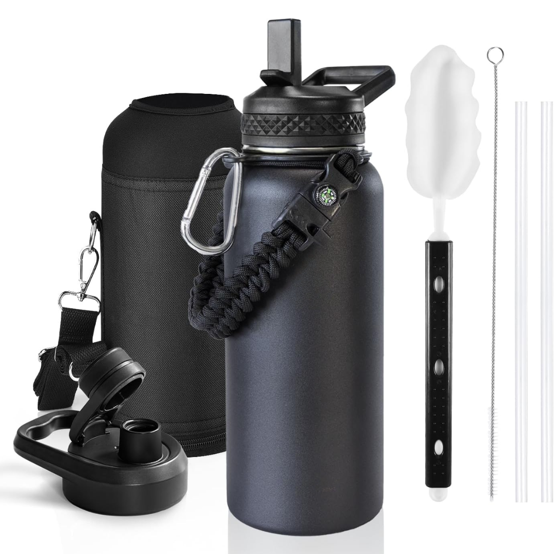 HydraPure - Insulated Bottle with Paracord Handle
