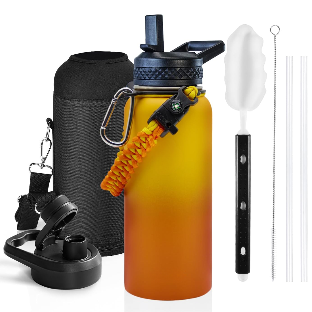 HydraPure - Insulated Bottle with Paracord Handle