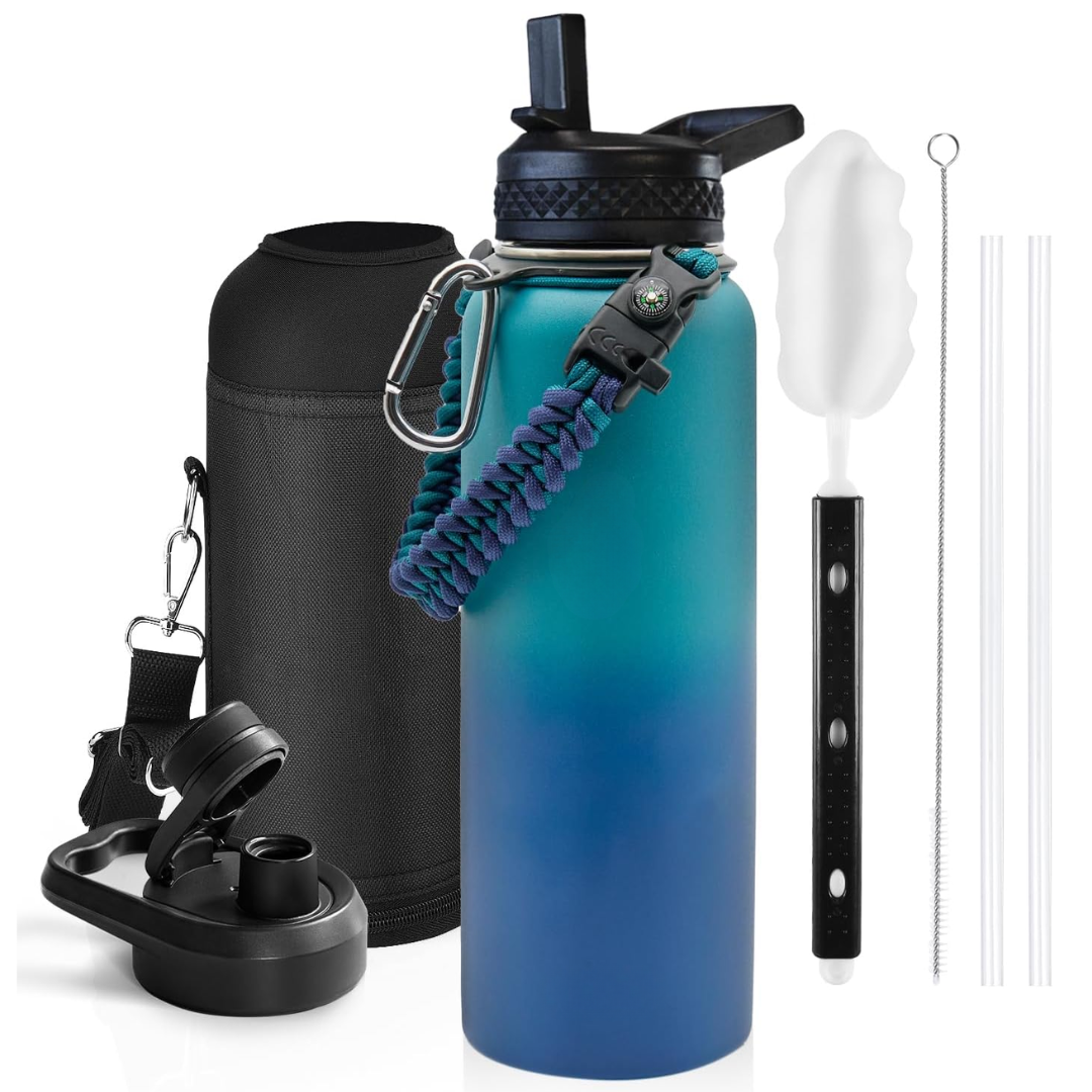 HydraPure - Insulated Bottle with Paracord Handle
