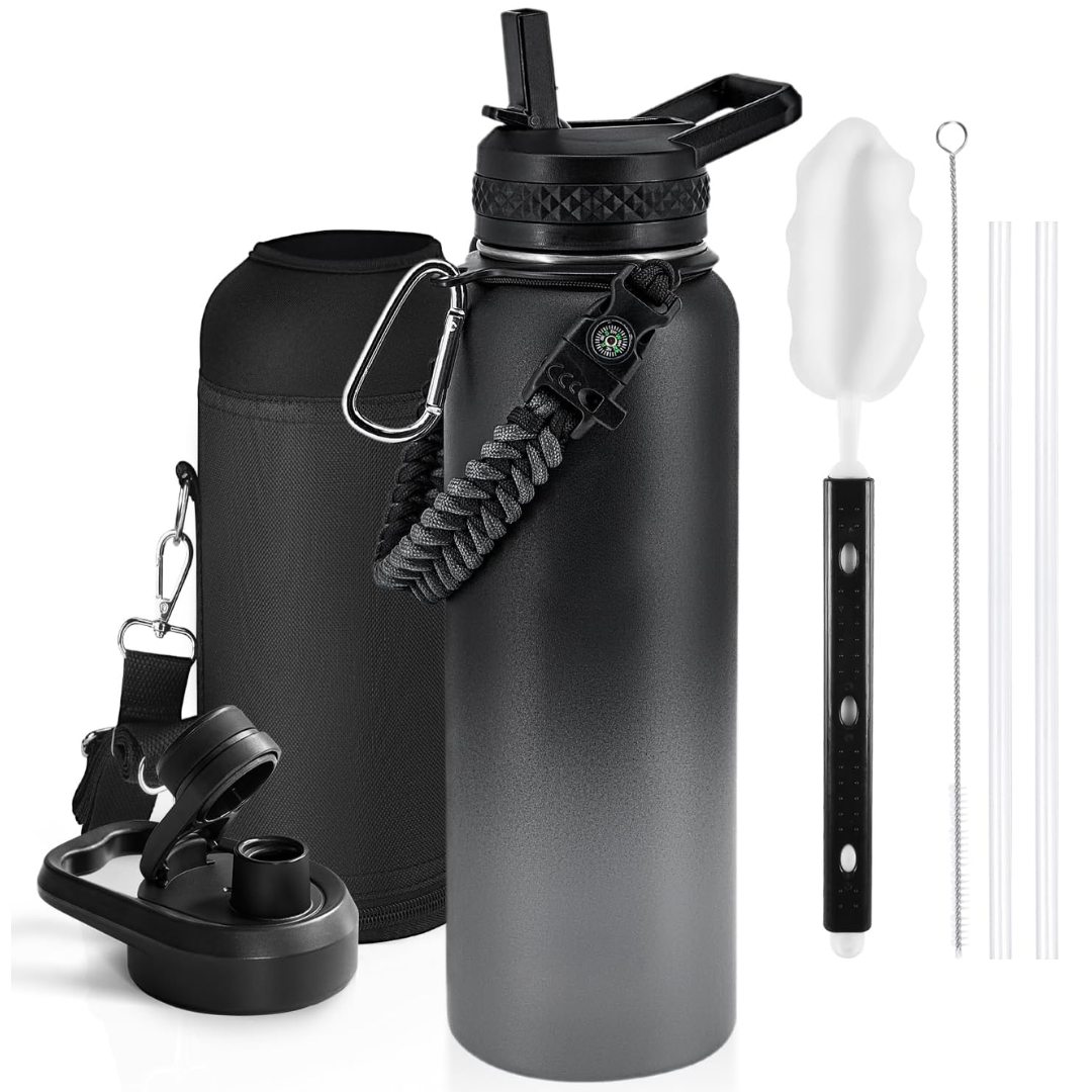 HydraPure - Insulated Bottle with Paracord Handle