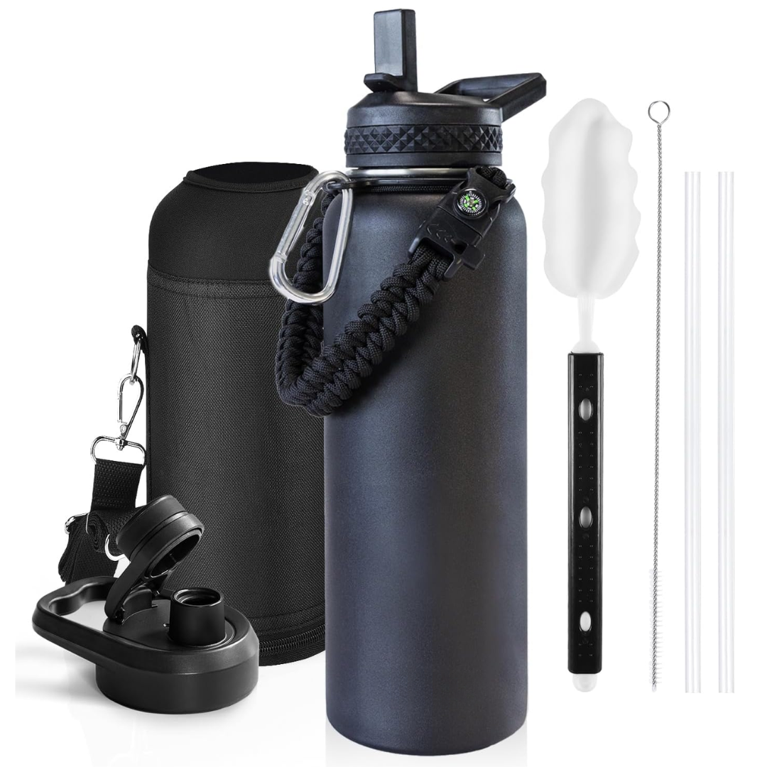 HydraPure - Insulated Bottle with Paracord Handle