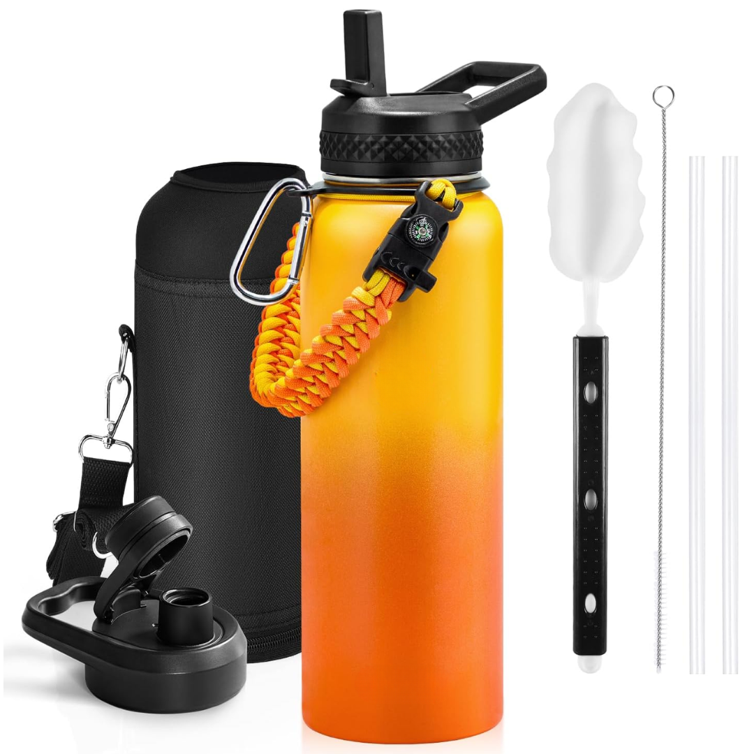 HydraPure - Insulated Bottle with Paracord Handle