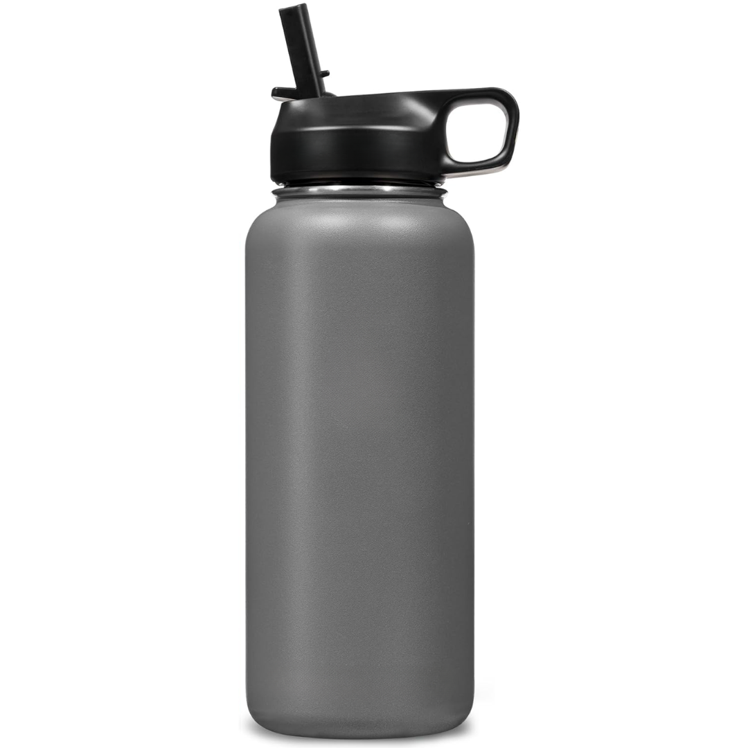 HydroElite - Insulated Steel Bottle with Straw
