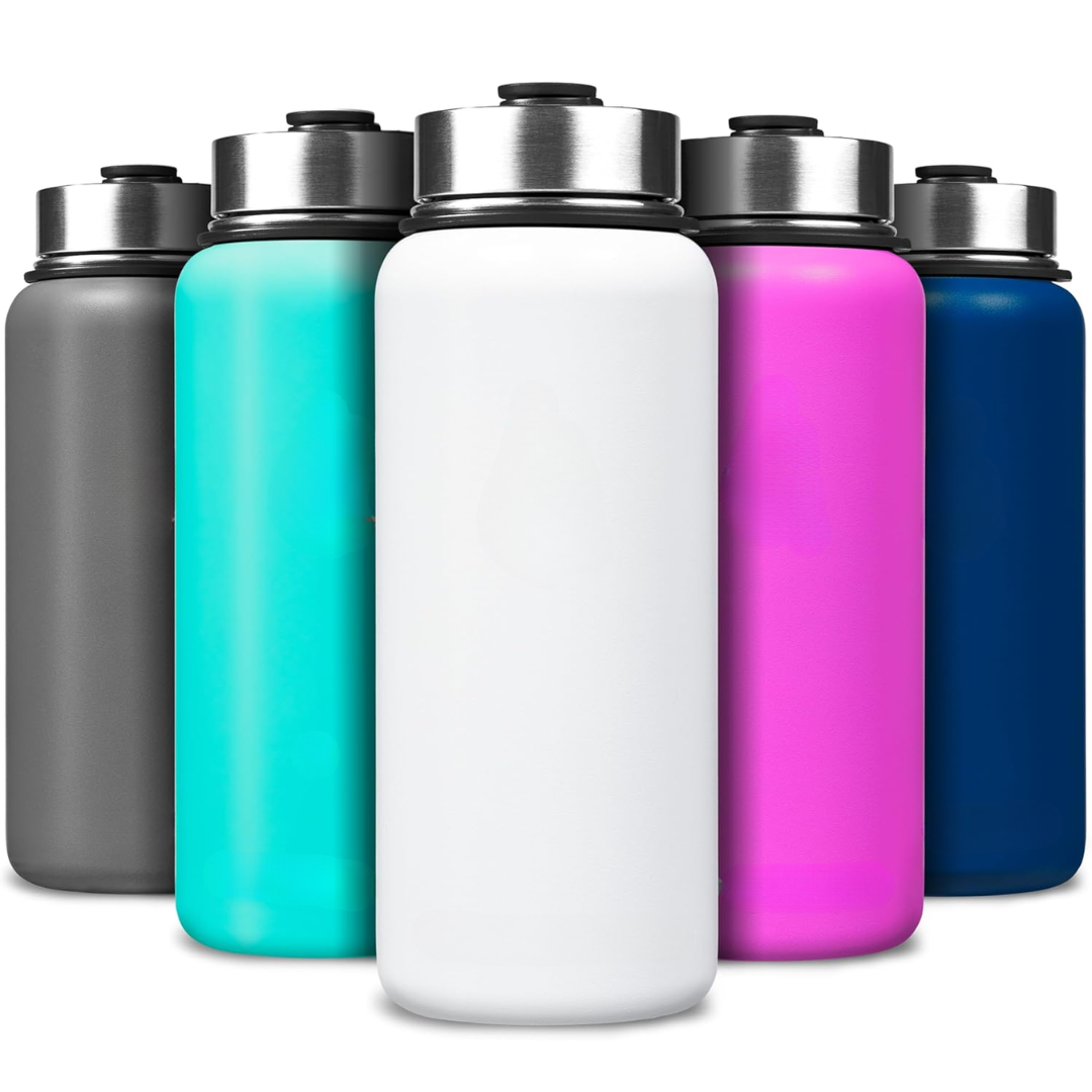HydroElite - Insulated Steel Bottle with Straw