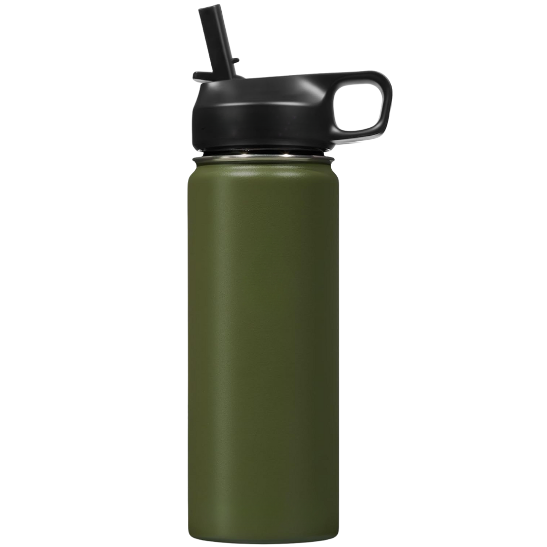 HydroElite - Insulated Steel Bottle with Straw