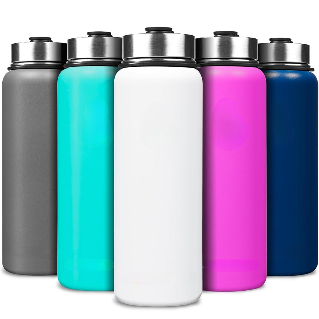 HydroElite - Insulated Steel Bottle with Straw