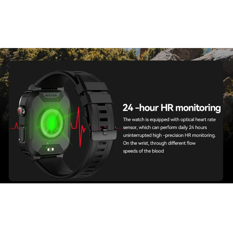 ForceGuard - Rugged Military Smartwatch