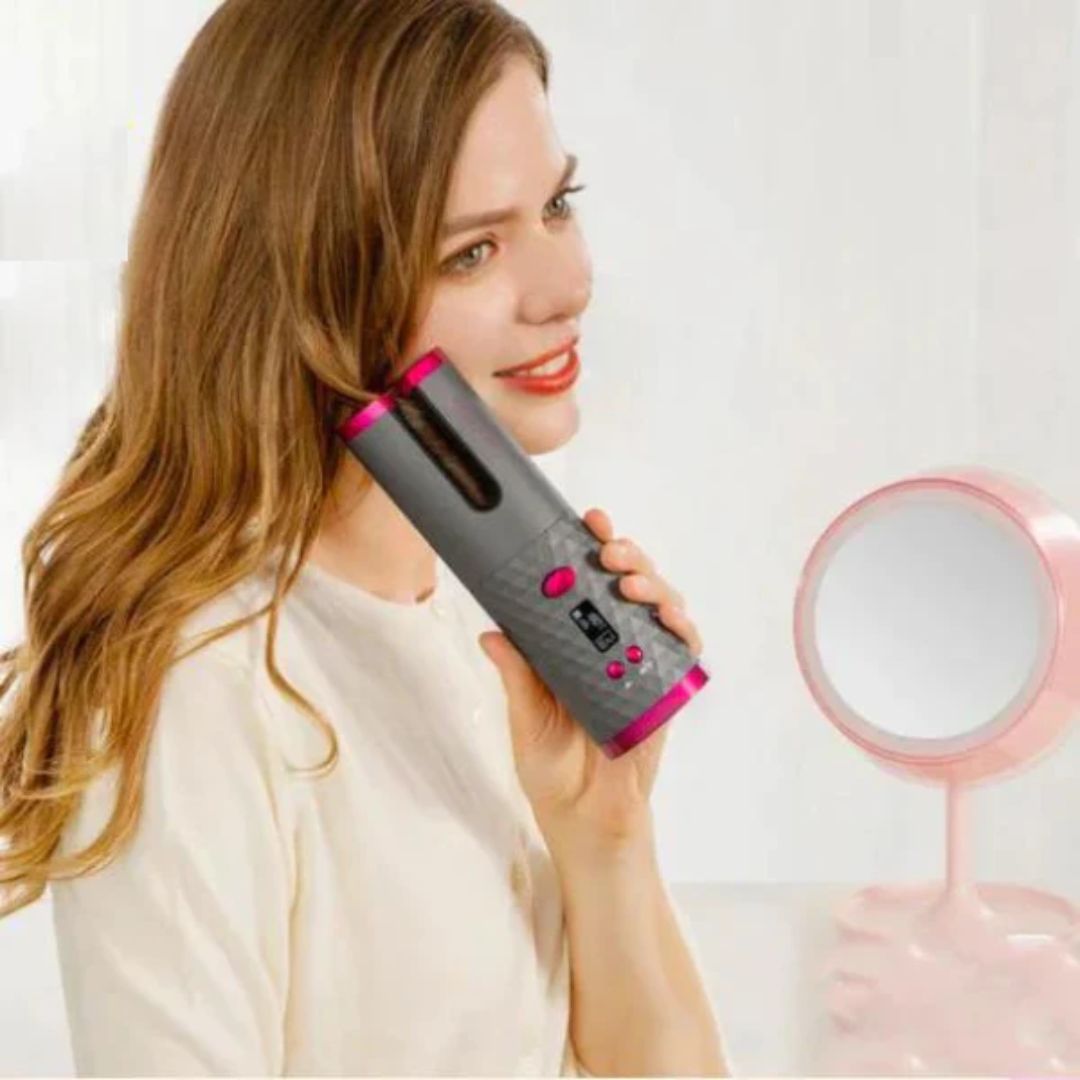 CurlMaster Cordless Automatic Curling Iron