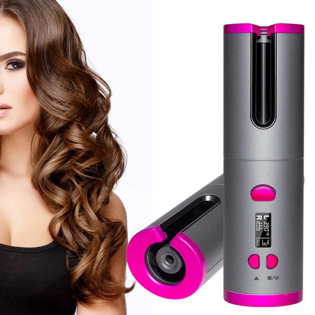 CurlMaster Cordless Automatic Curling Iron