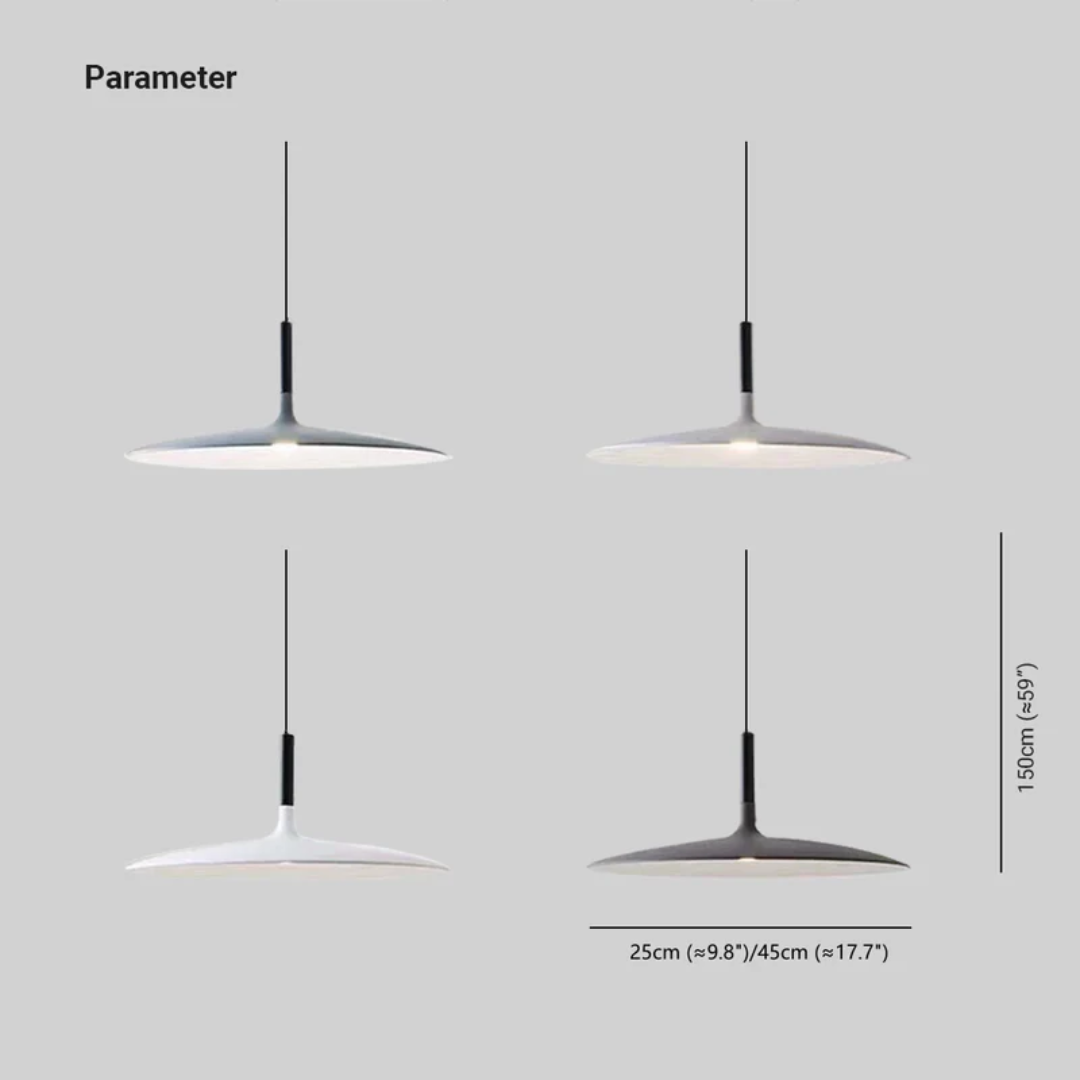 AuraPan – Modern LED Pendant Light