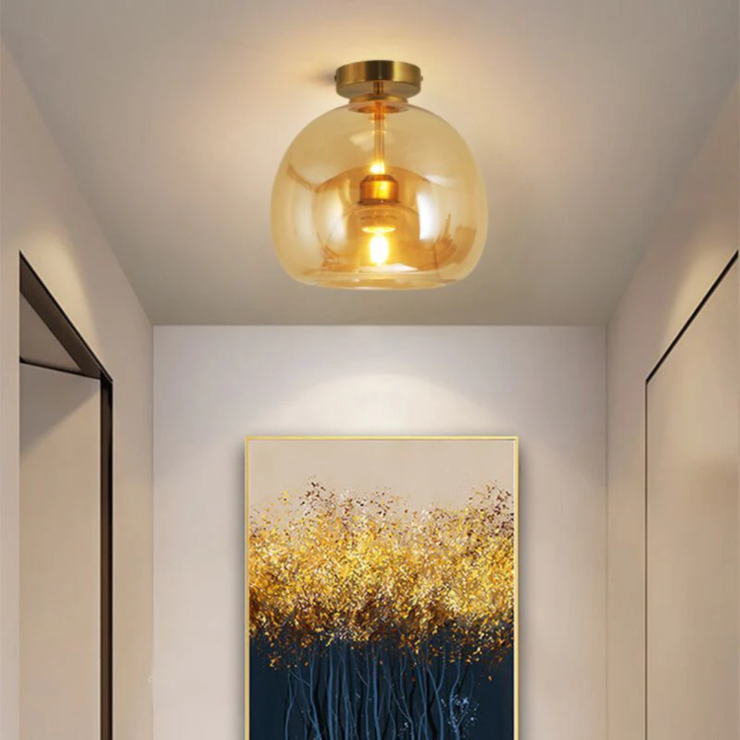 AureliaGlow – Modern Round LED Ceiling Lamp