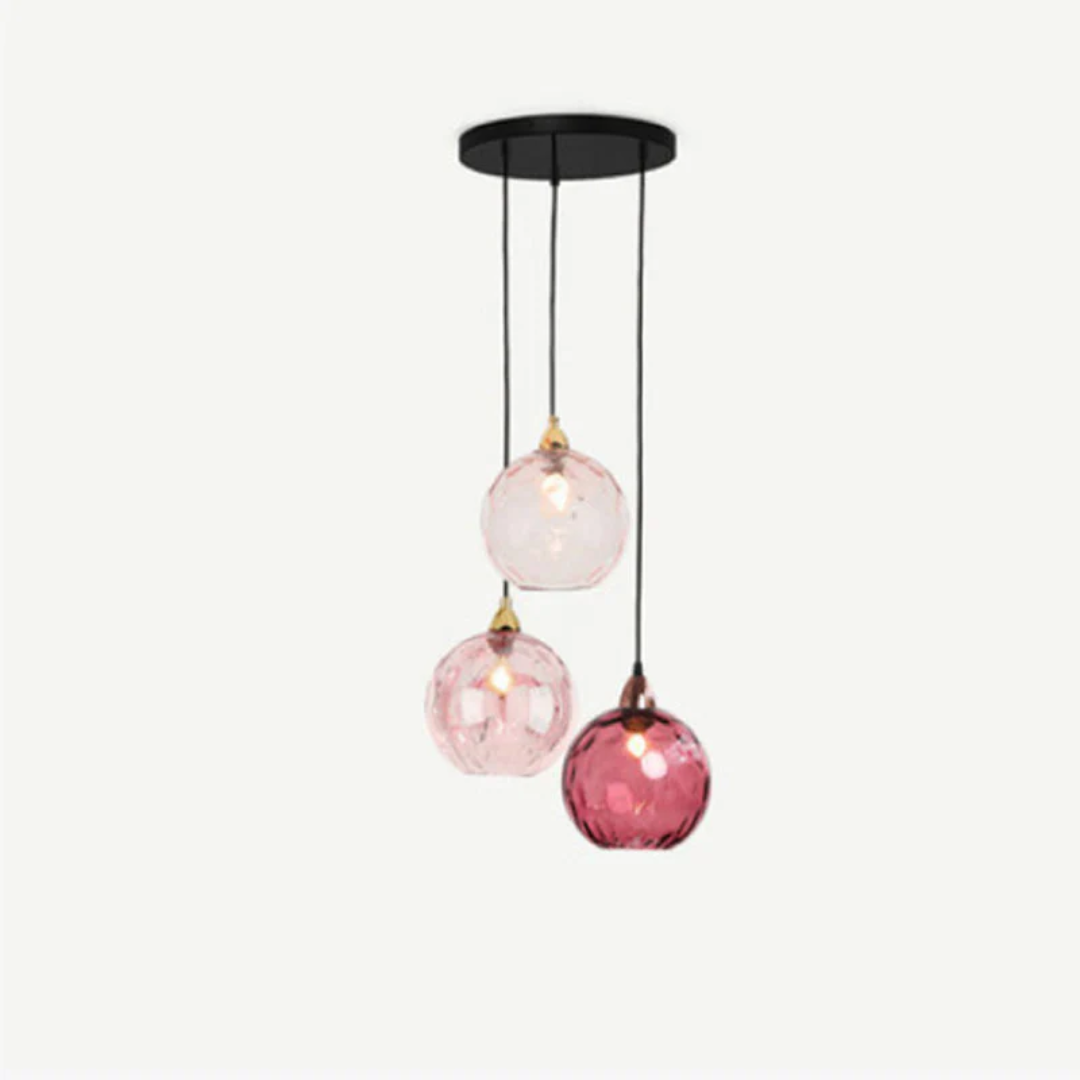 ClusterGlow - Elegant 3-Lamp Pendant Light for Ambience