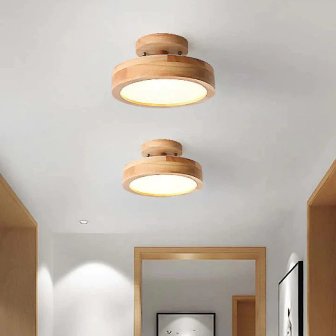 NovaGlow - Modern LED Ceiling Lamp with Adjustable Light